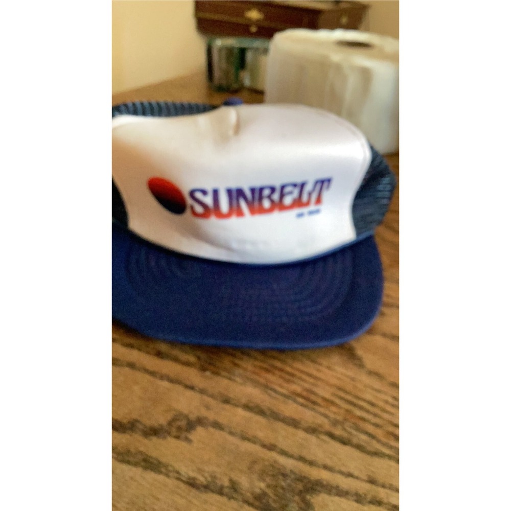 Vintage 1990s Sunbelt Snacks Granola Bars Cereal Delivery Snapback Trucker Hat